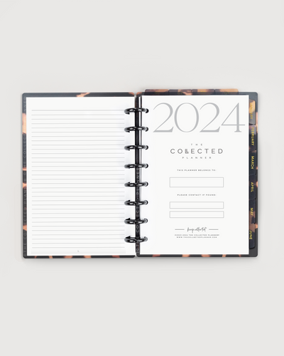 Deluxe Business Bundle in Champagne Rose Gold – 2024 Annual Business Goal Planner