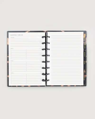 Deluxe Business Bundle in Champagne Rose Gold – 2024 Annual Business Goal Planner