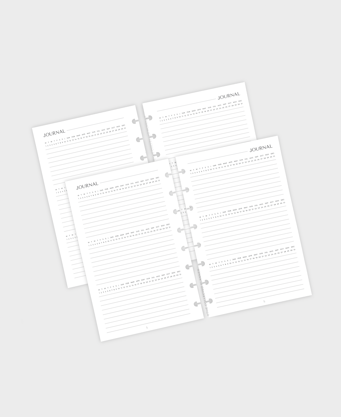 Half Letter Discbound | Daily Journaling Inserts – The Collected Planner
