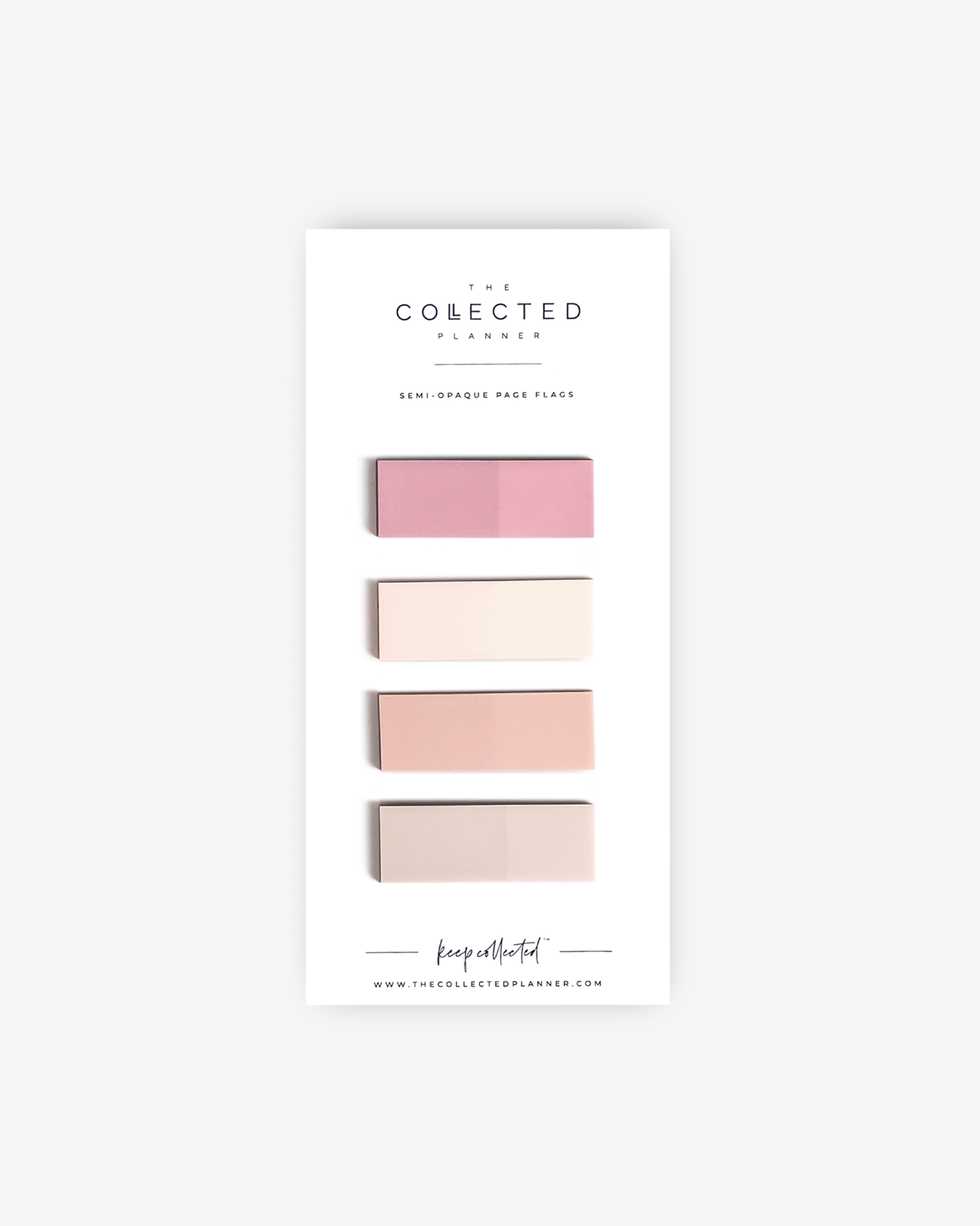 Translucent Page Flags | Essential Neutrals – The Collected Planner